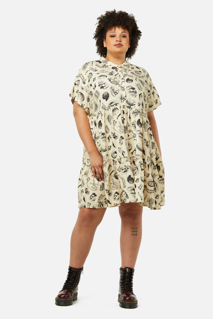 Body Fossils Printed Dress main image 1