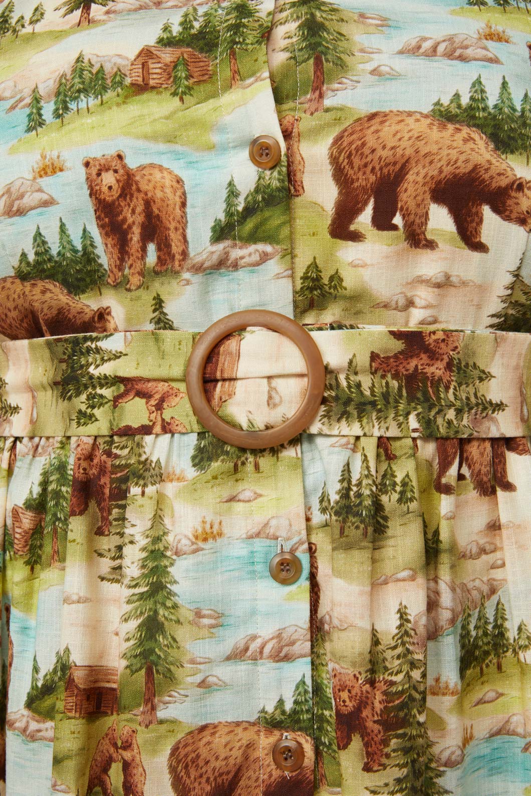 Dangerfield - Curve Beary Cute Dress - multi