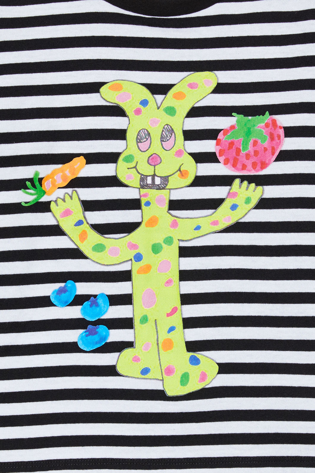 Dangerkids - Juggling Bunny Kids 2 in 1 Ls Tee - black-cream