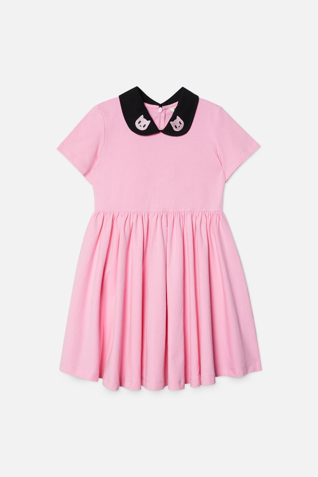 Dangerkids - Night Sky Kids Collar Dress - pink