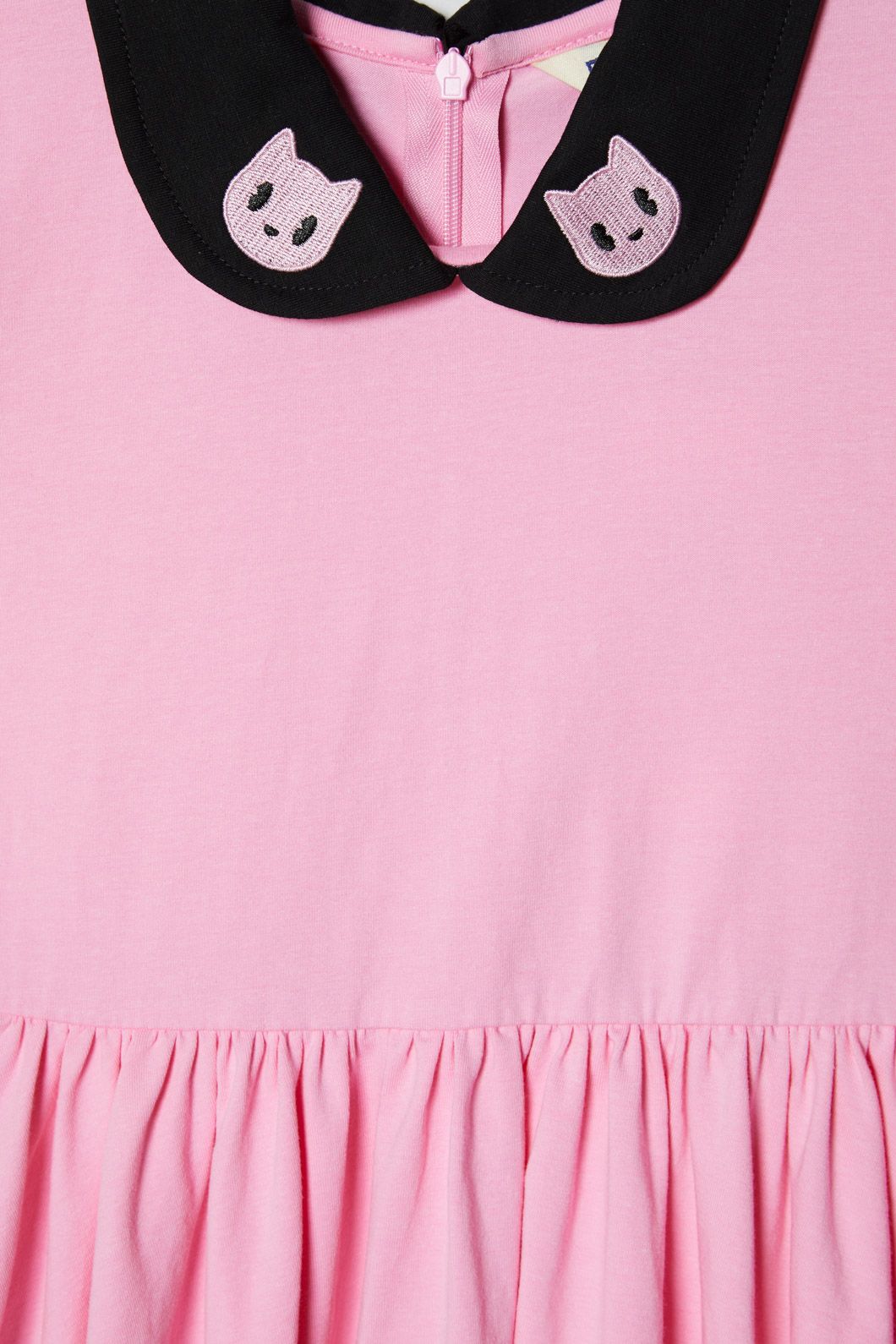 Dangerkids - Night Sky Kids Collar Dress - pink