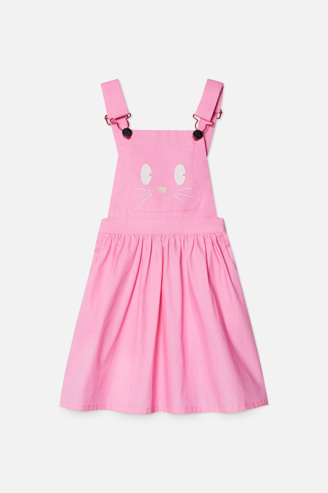 Dangerkids - Kitty Kids Pinafore - pink