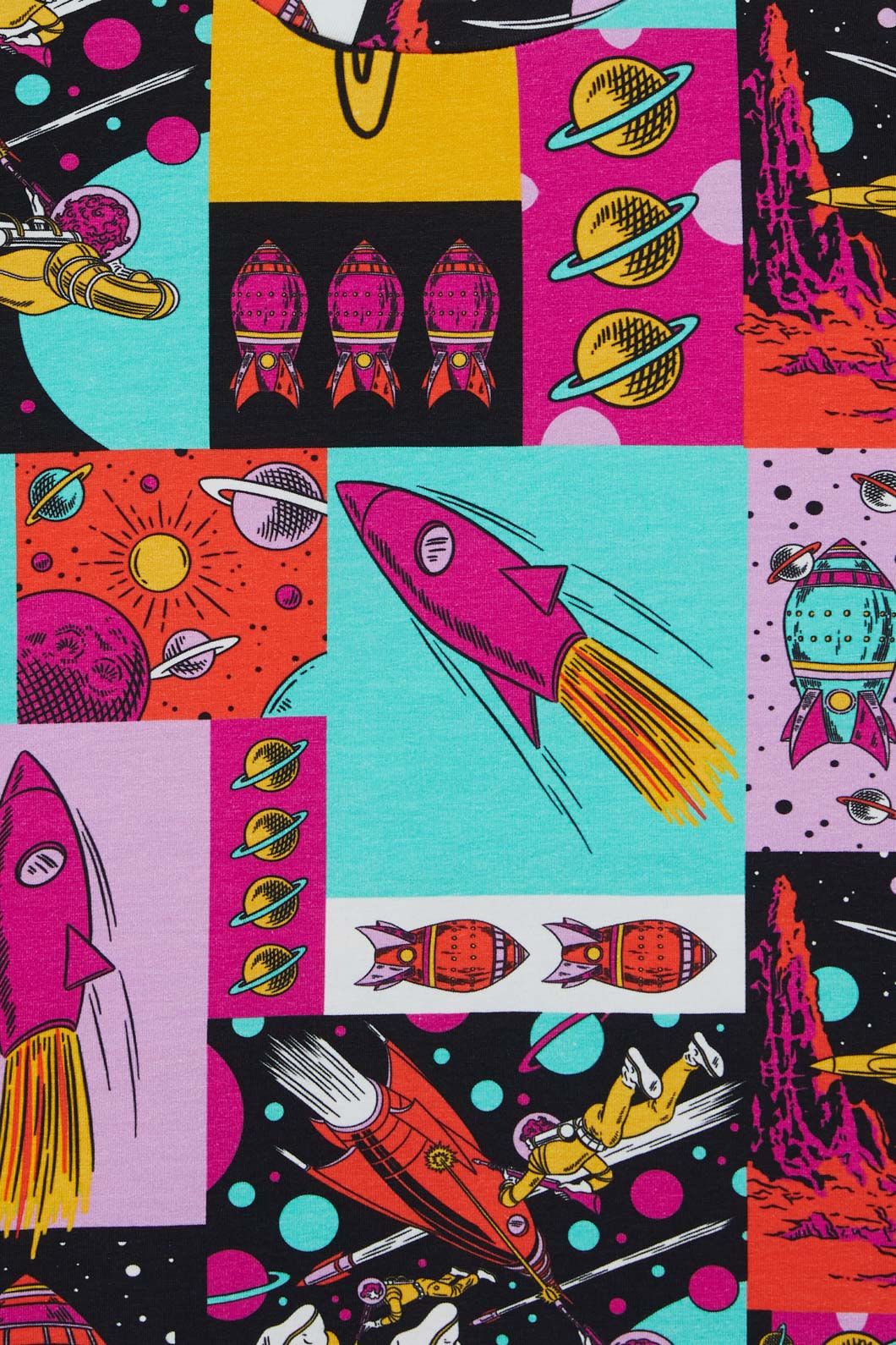 Dangerkids - Spaced Out Kids Tee - multi