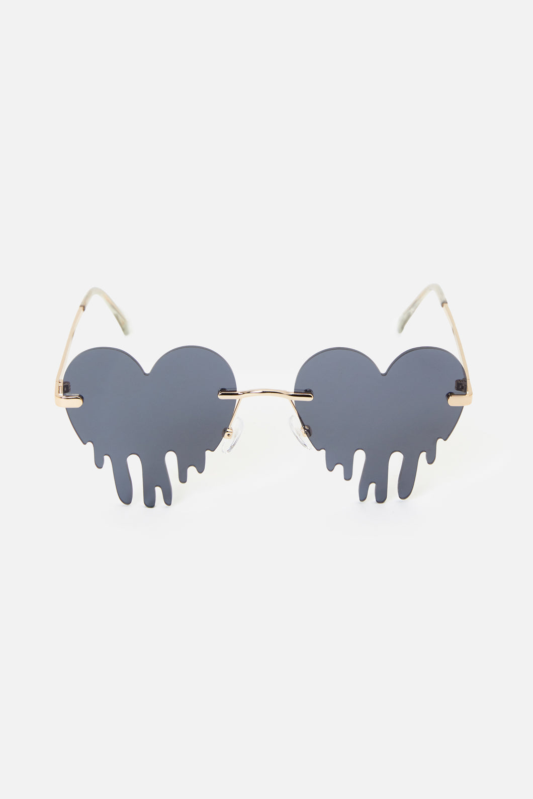 Dangerfield - Dripping Heart Glasses - grey