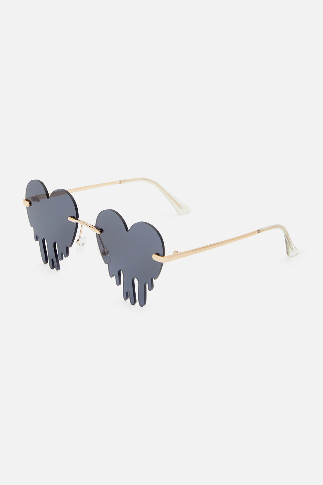 Dangerfield - Dripping Heart Glasses - grey