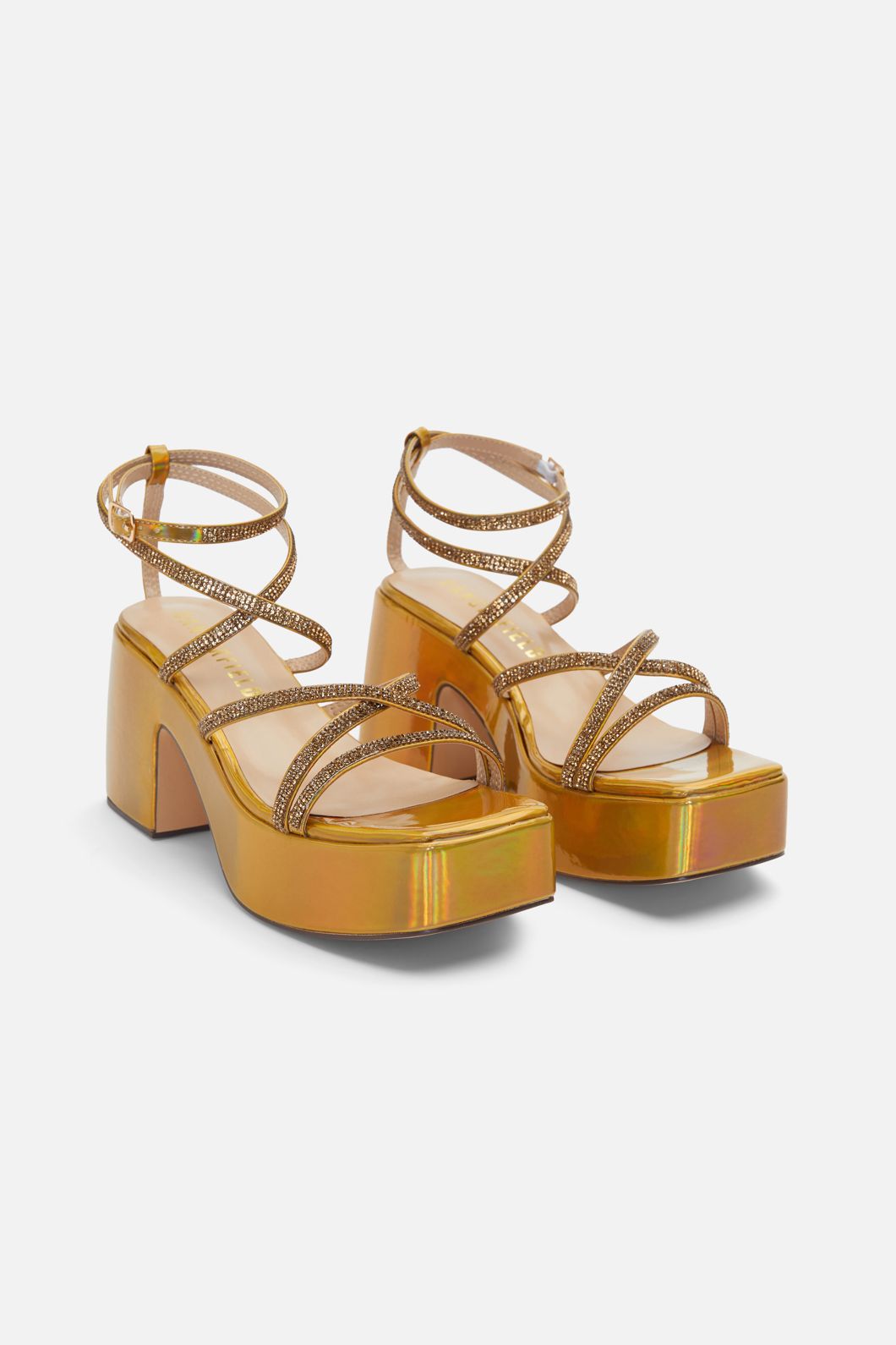Dangerfield - Holo Sparkle Heel - gold