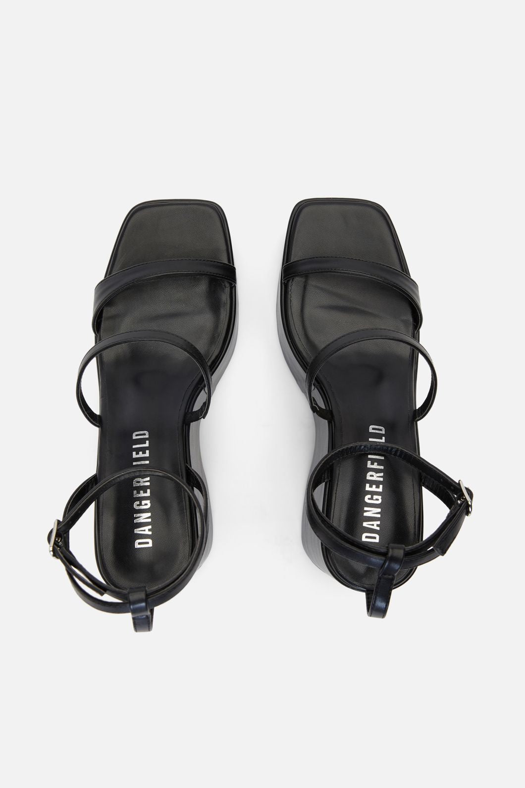 Dangerfield - Platform Strappy Heel - black