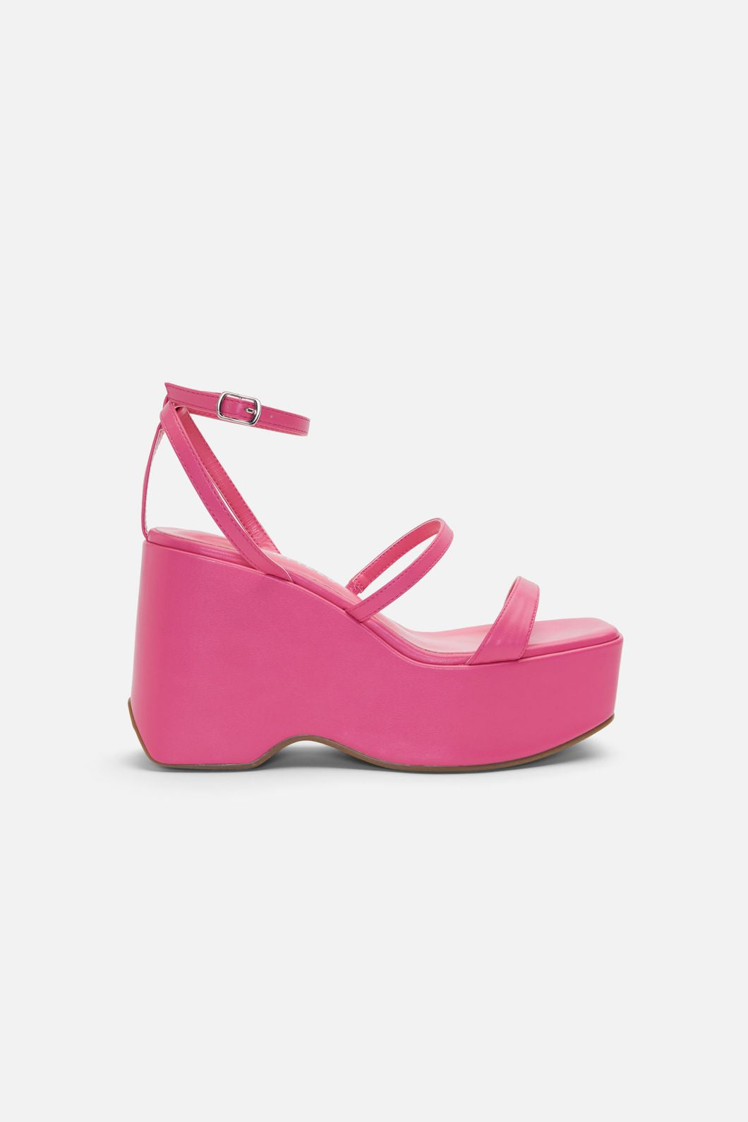 Dangerfield - Platform Strappy Heel - hot-pink