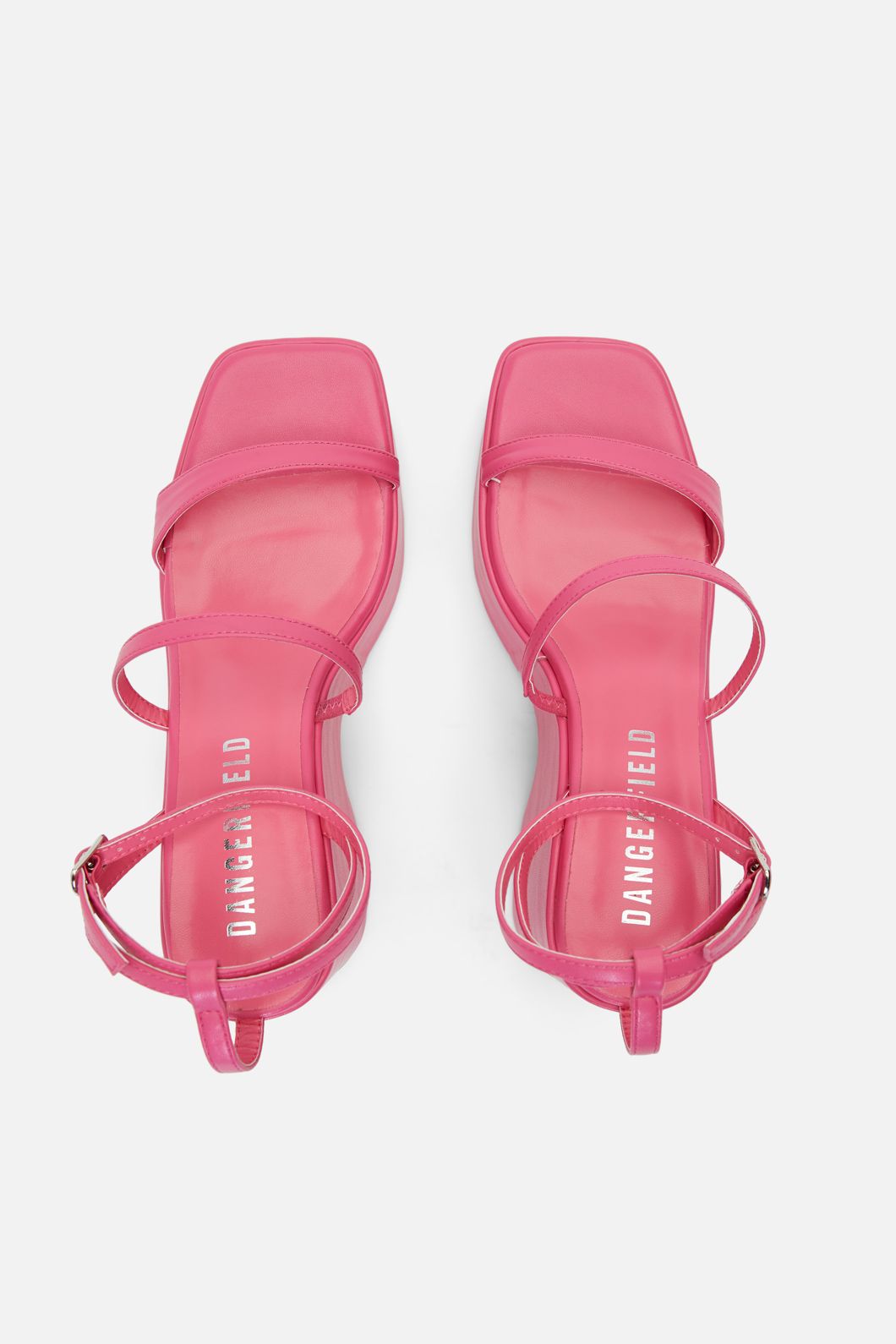 Dangerfield - Platform Strappy Heel - hot-pink