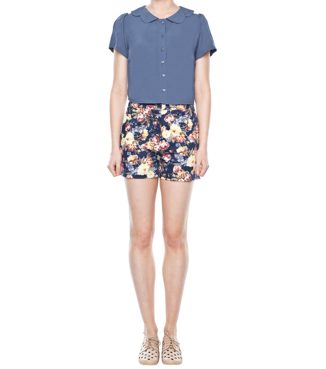 Princess Highway - Albertine Shorts - navy