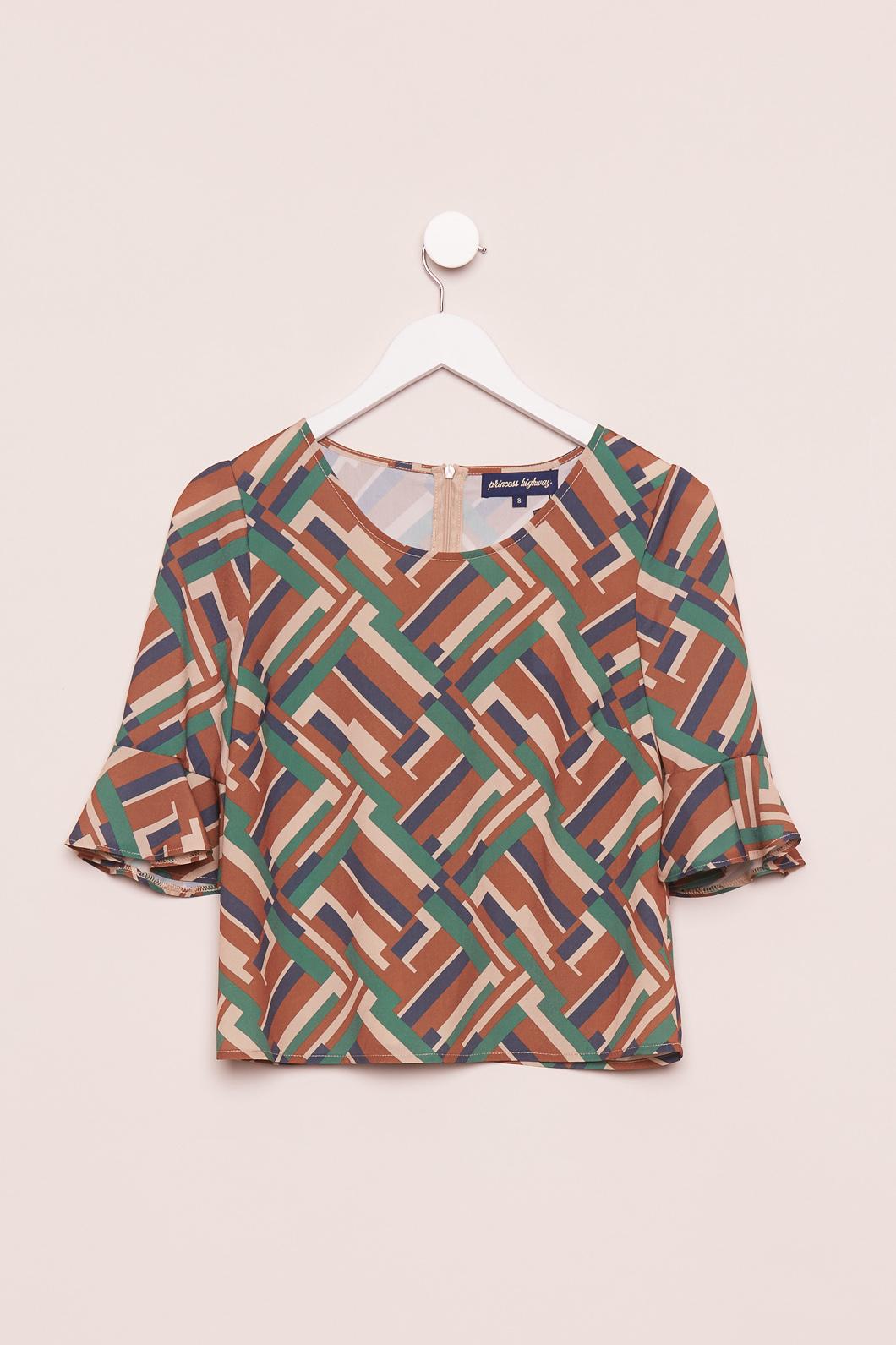 Princess Highway - Bianca Top - green