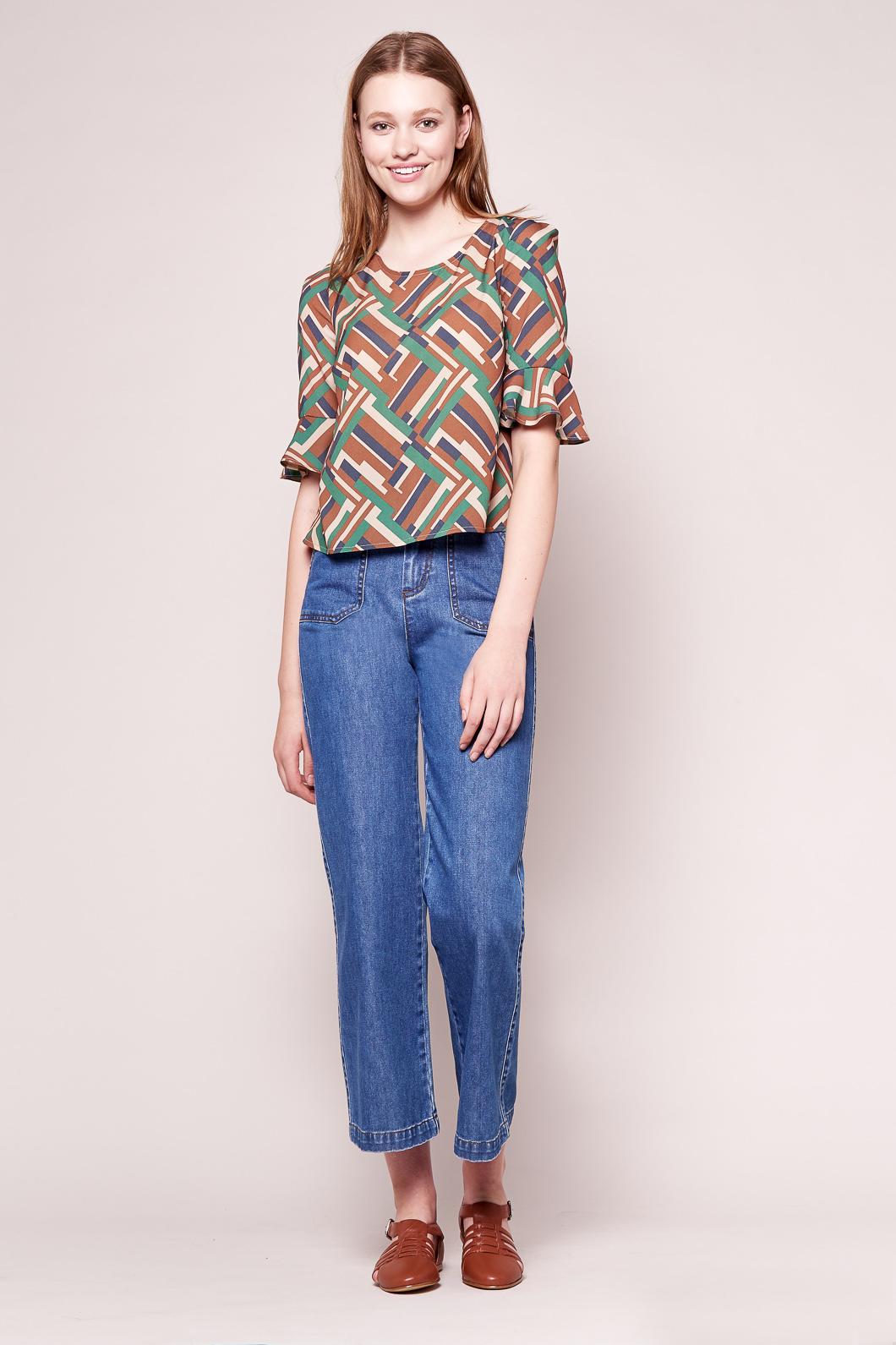 Princess Highway - Bianca Top - green