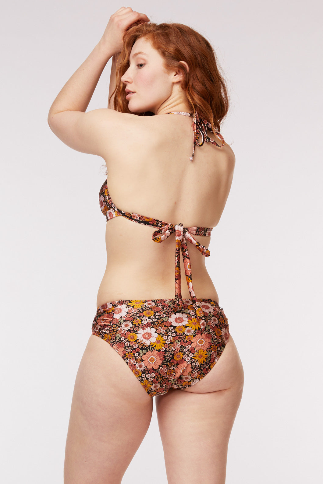 Princess Highway - Sunny FlowerBikiniBottom - black-gold