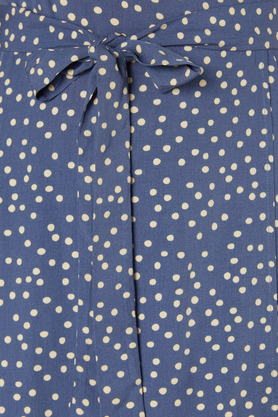 Princess Highway - Olivia Spot Wrap Dress - blue