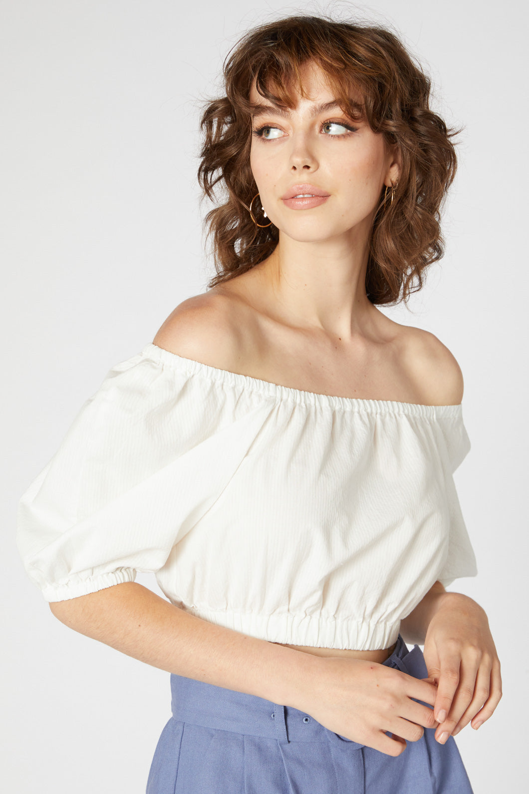 Princess Highway - Simone Crop Top - white