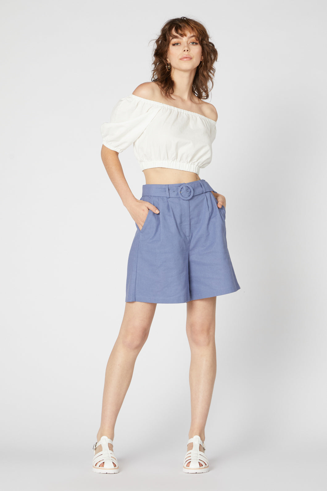 Princess Highway - Simone Crop Top - white