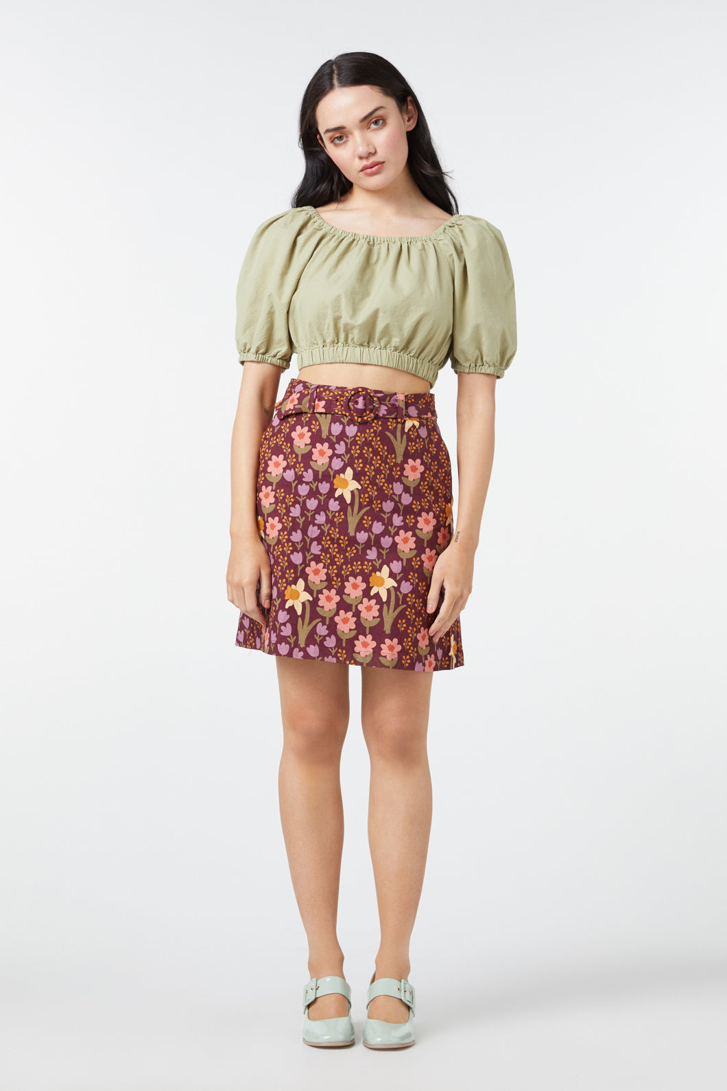 Princess Highway - Simone Crop Top - green