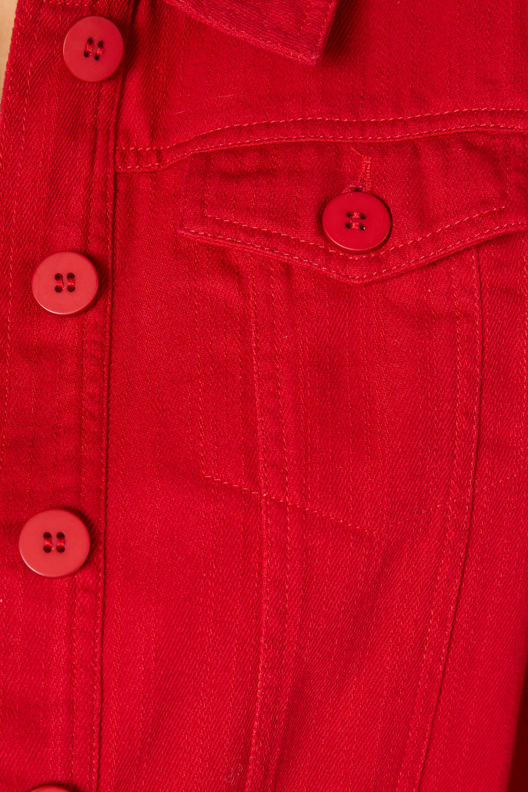 Princess Highway - Holly Drill Jacket - red