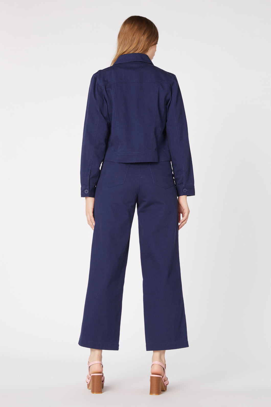 Princess Highway - Holly Drill Jacket - navy