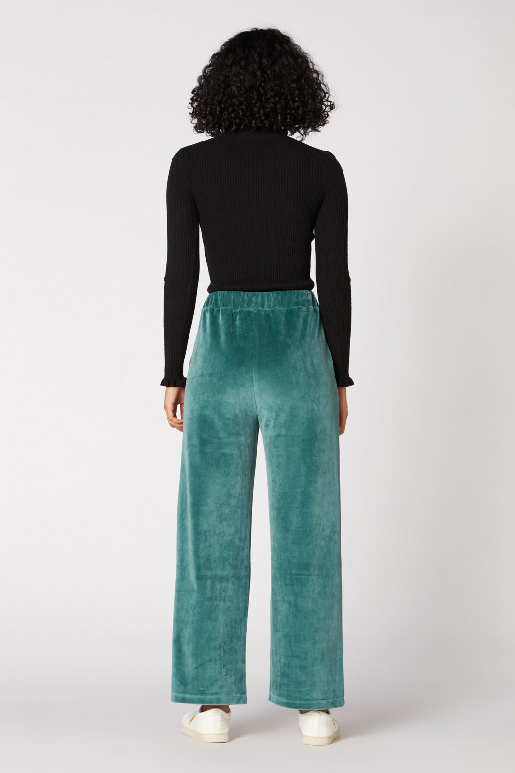 Princess Highway - Harlow Velour Pant - teal
