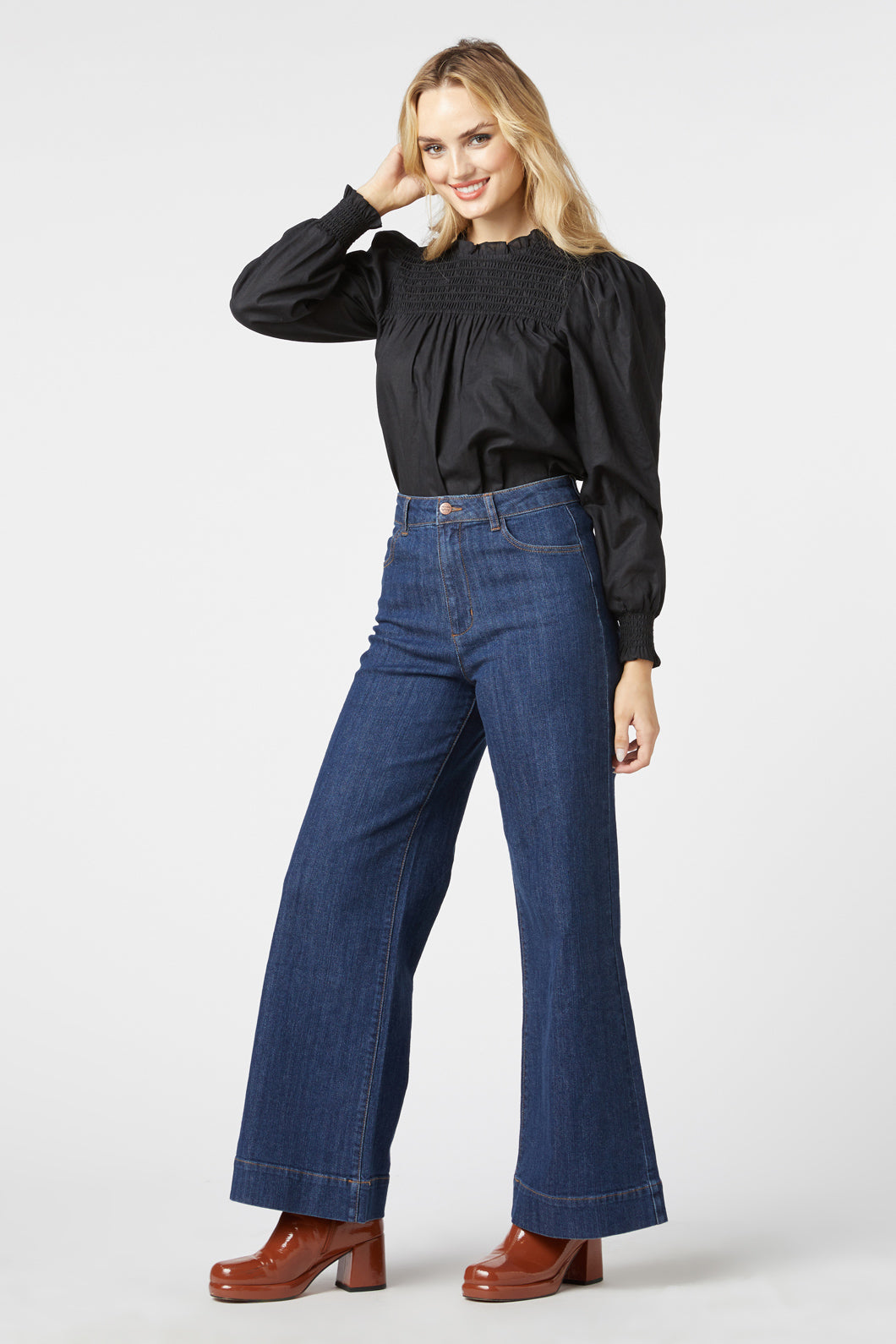 Princess Highway - Polly Top - black