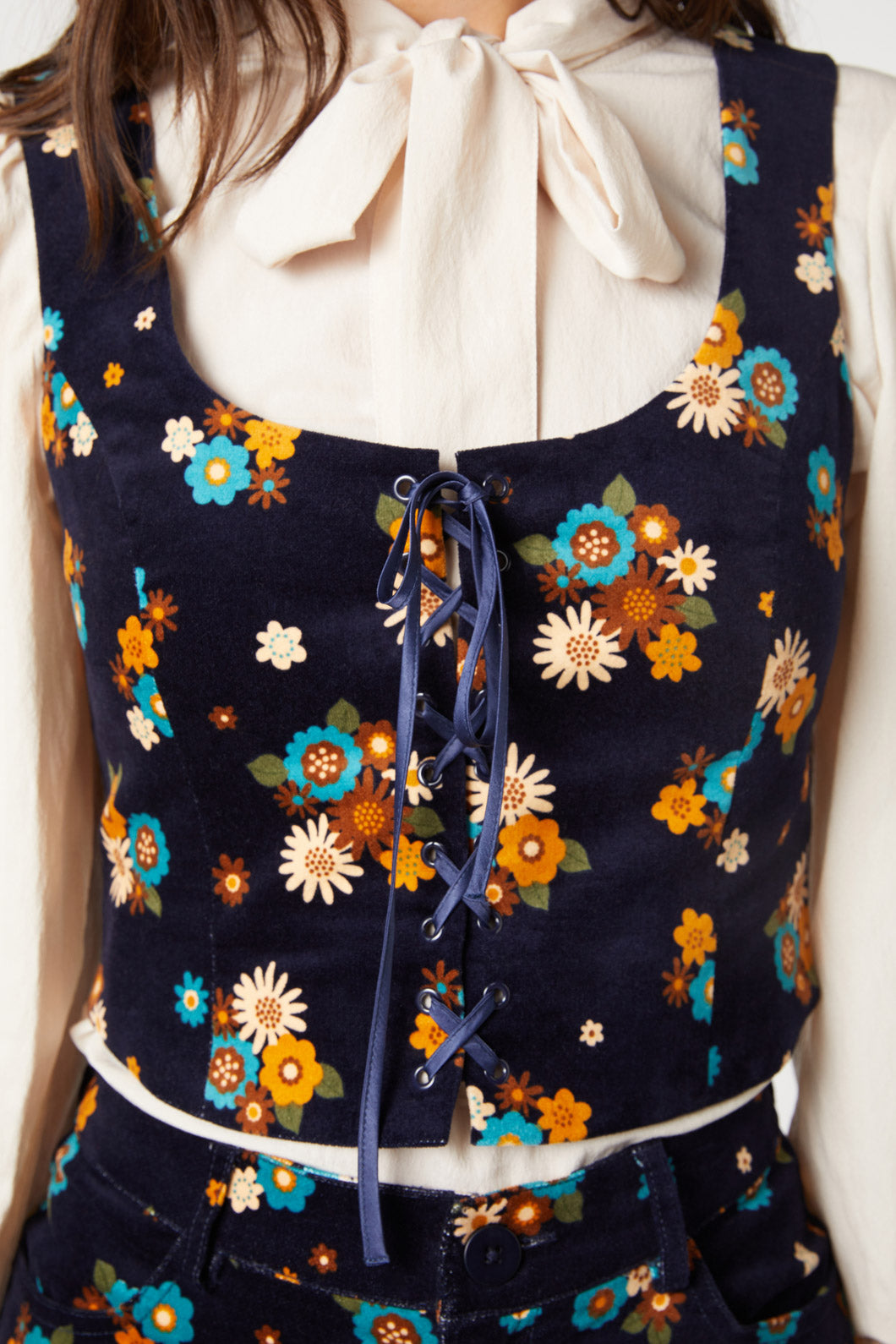Princess Highway - Sally Corset Vest - navy