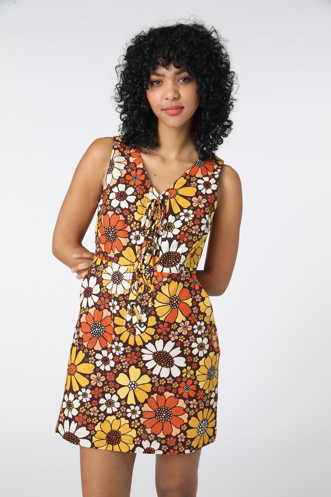 Princess Highway - Marigold Pinny - orange
