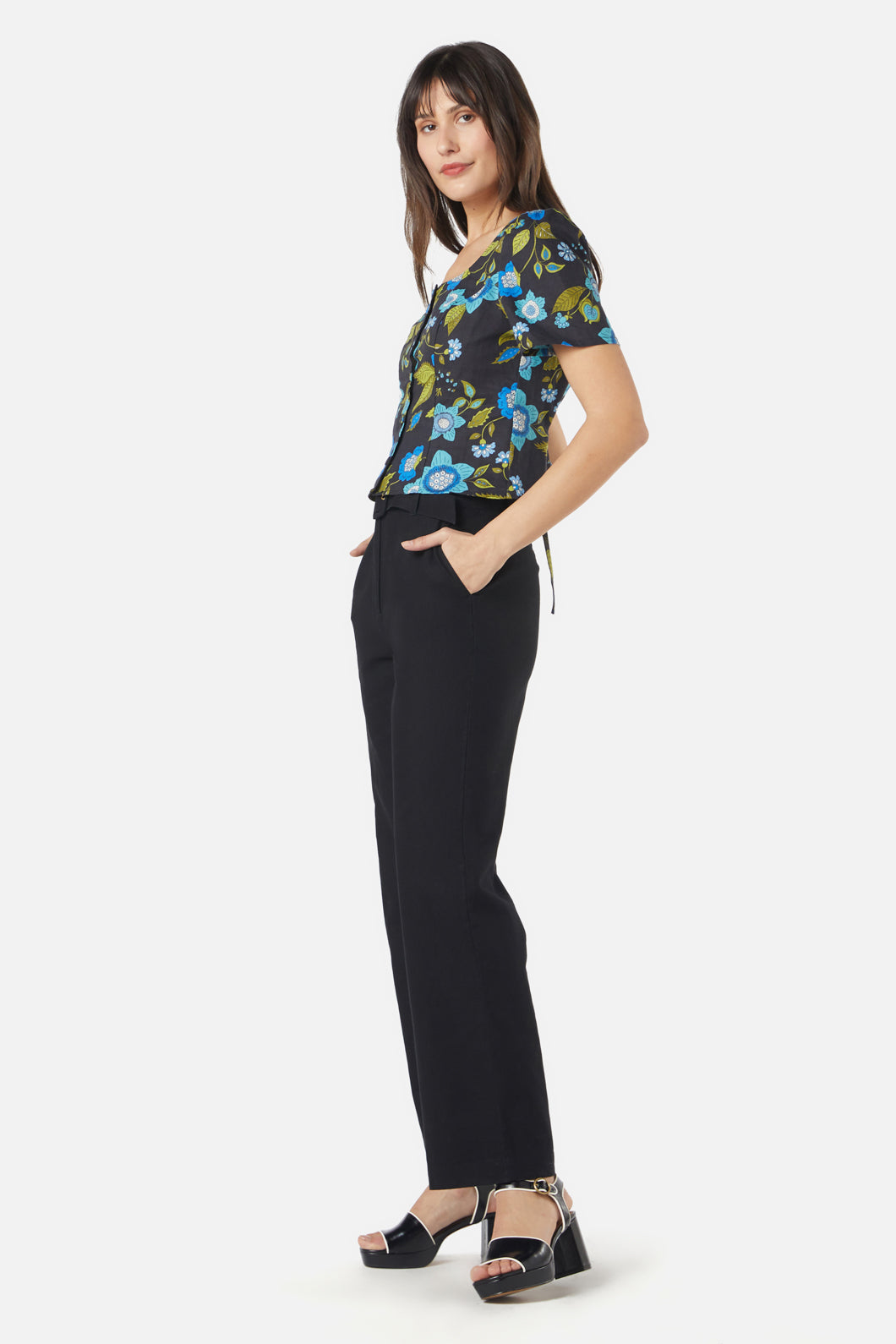 Princess Highway - Carmen Top - black
