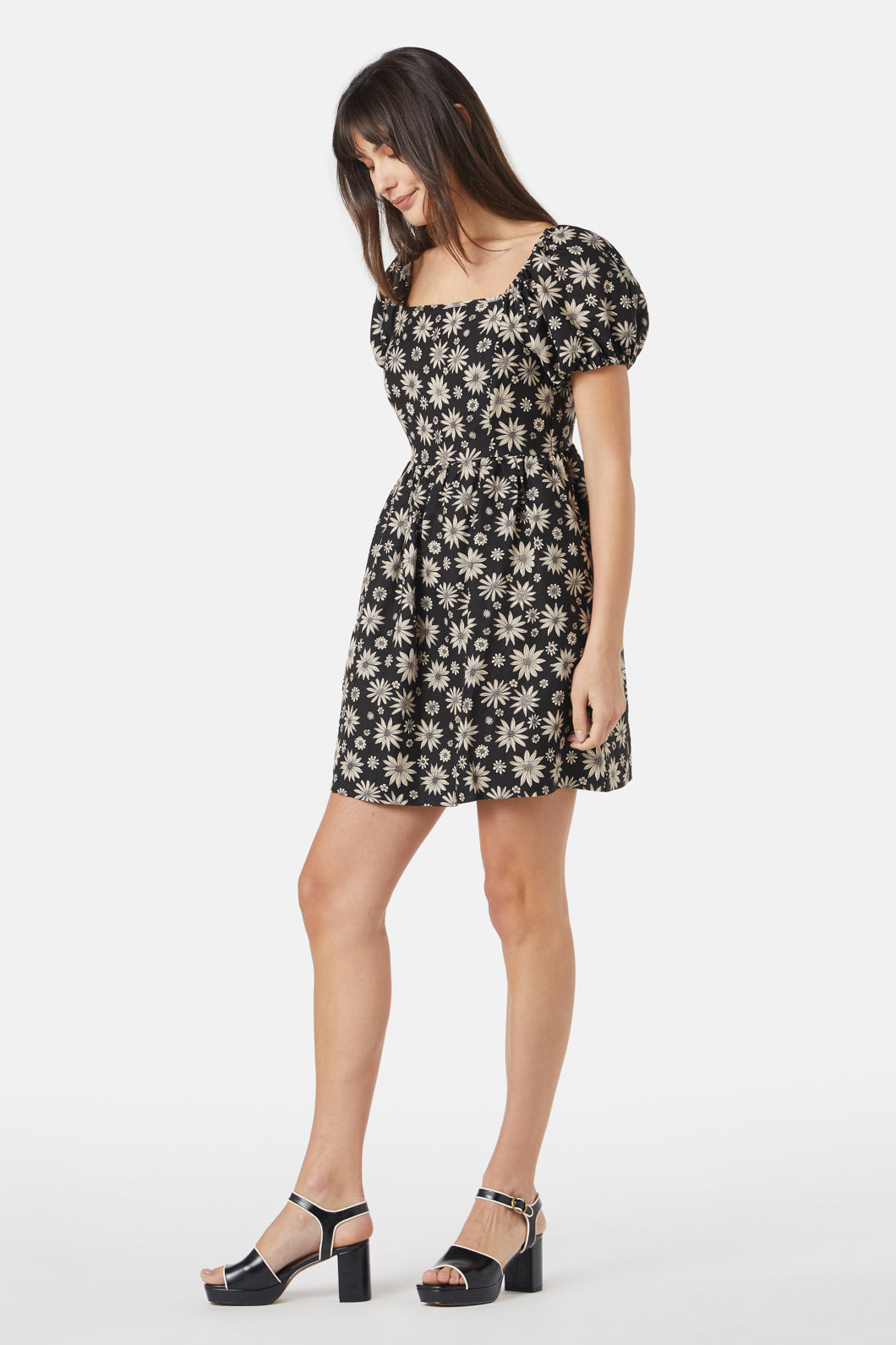 Princess Highway - Bree Ditsy Mini Dress - black