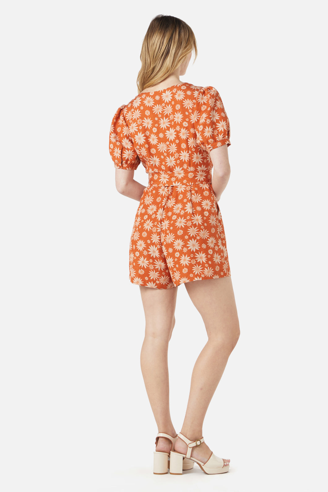 Princess Highway - Bree Ditsy Playsuit - orange