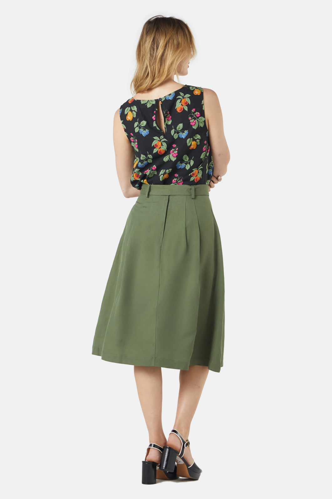 Princess Highway - Elke Skirt - olive