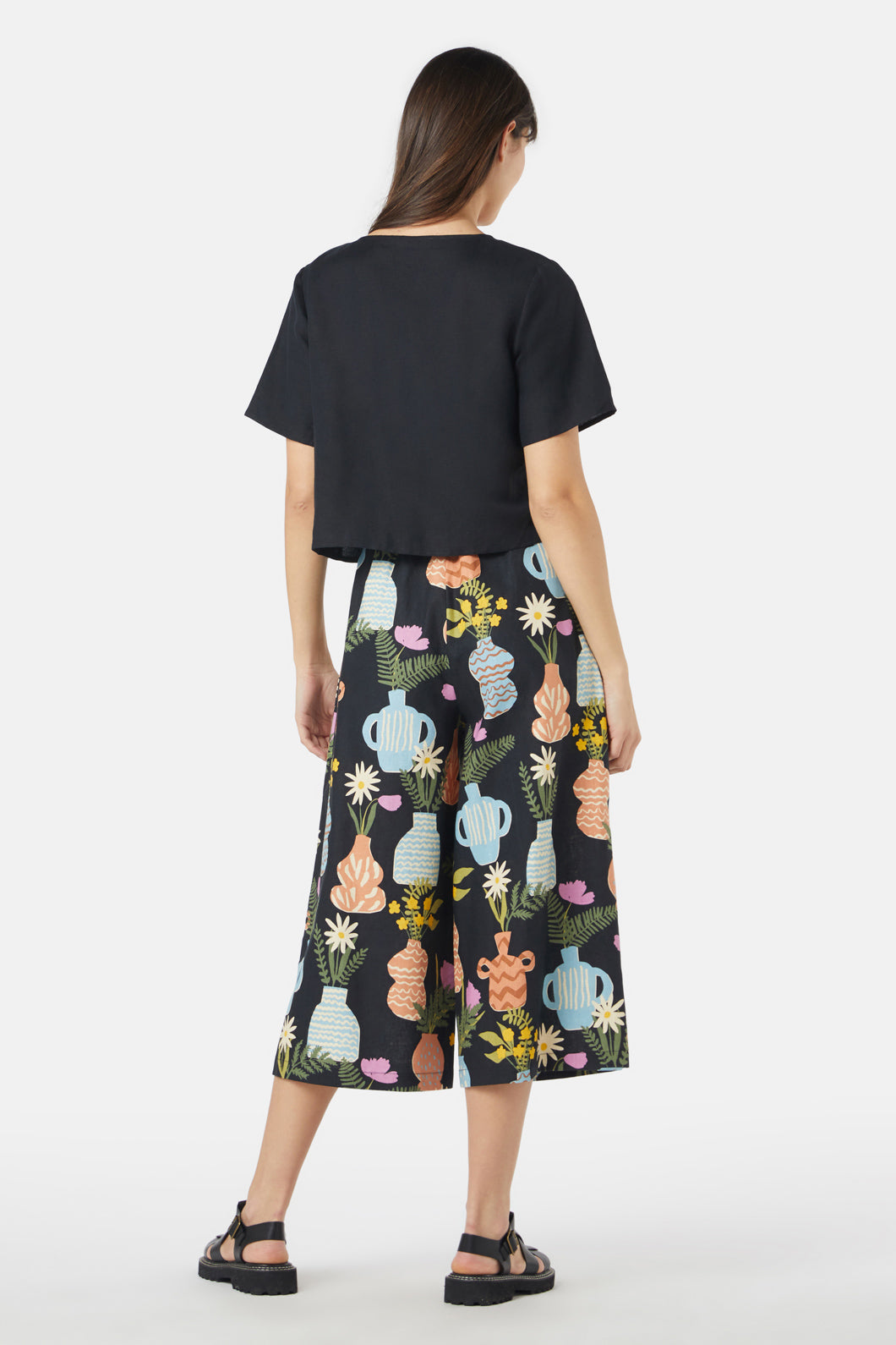 Princess Highway - Elke Top - black