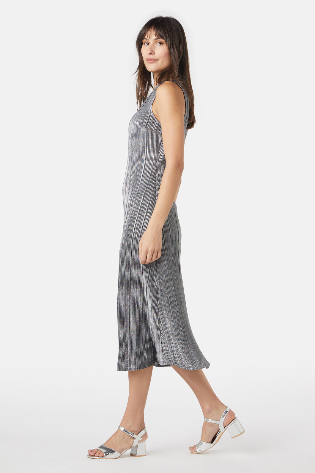 Princess Highway - Paris Glitter Dress - silver