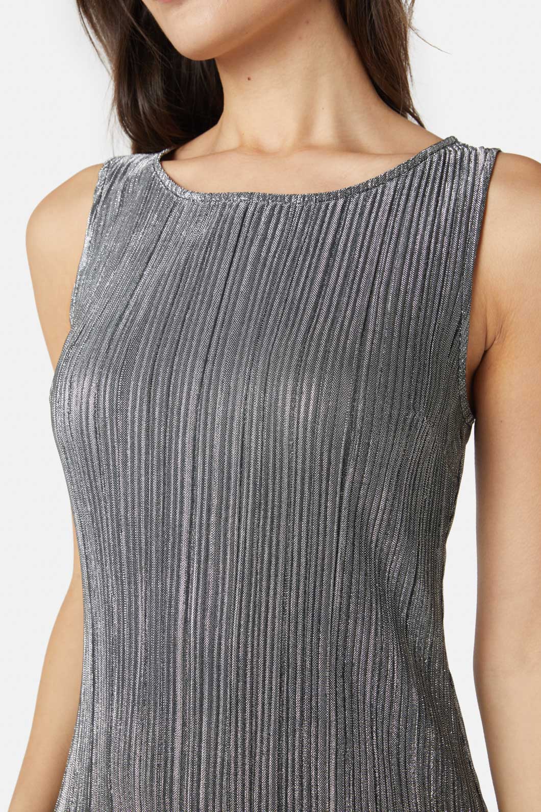 Princess Highway - Paris Glitter Dress - silver