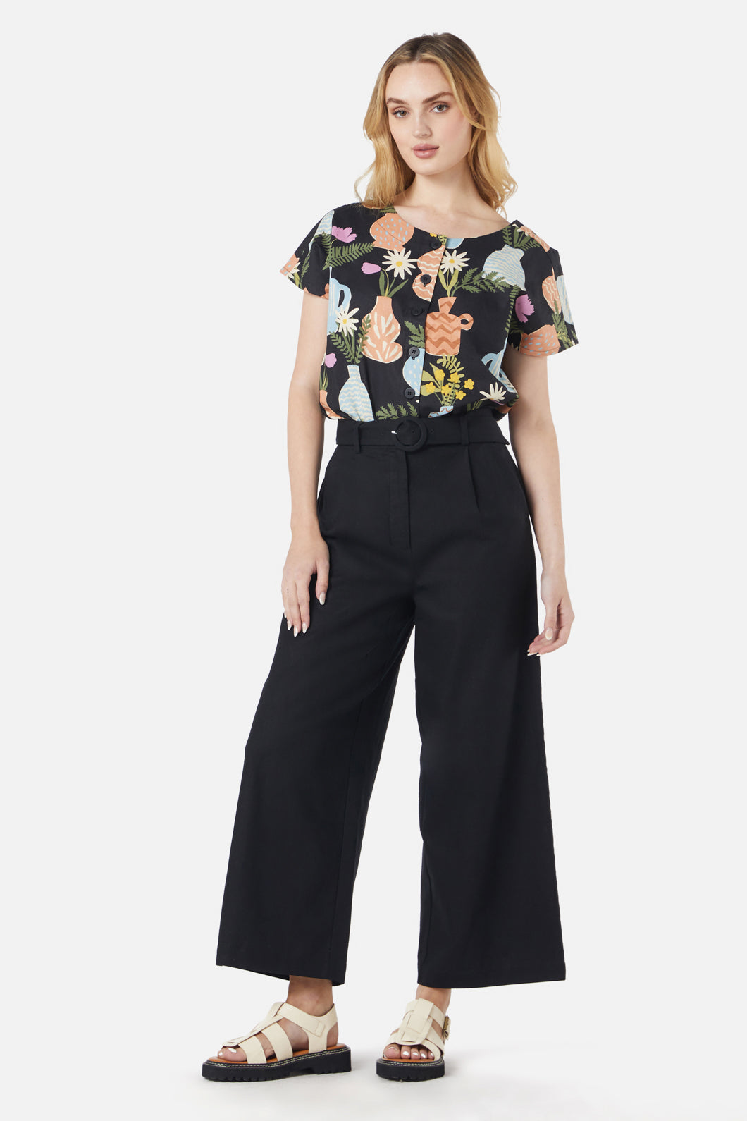 Princess Highway - Elke Pant - black