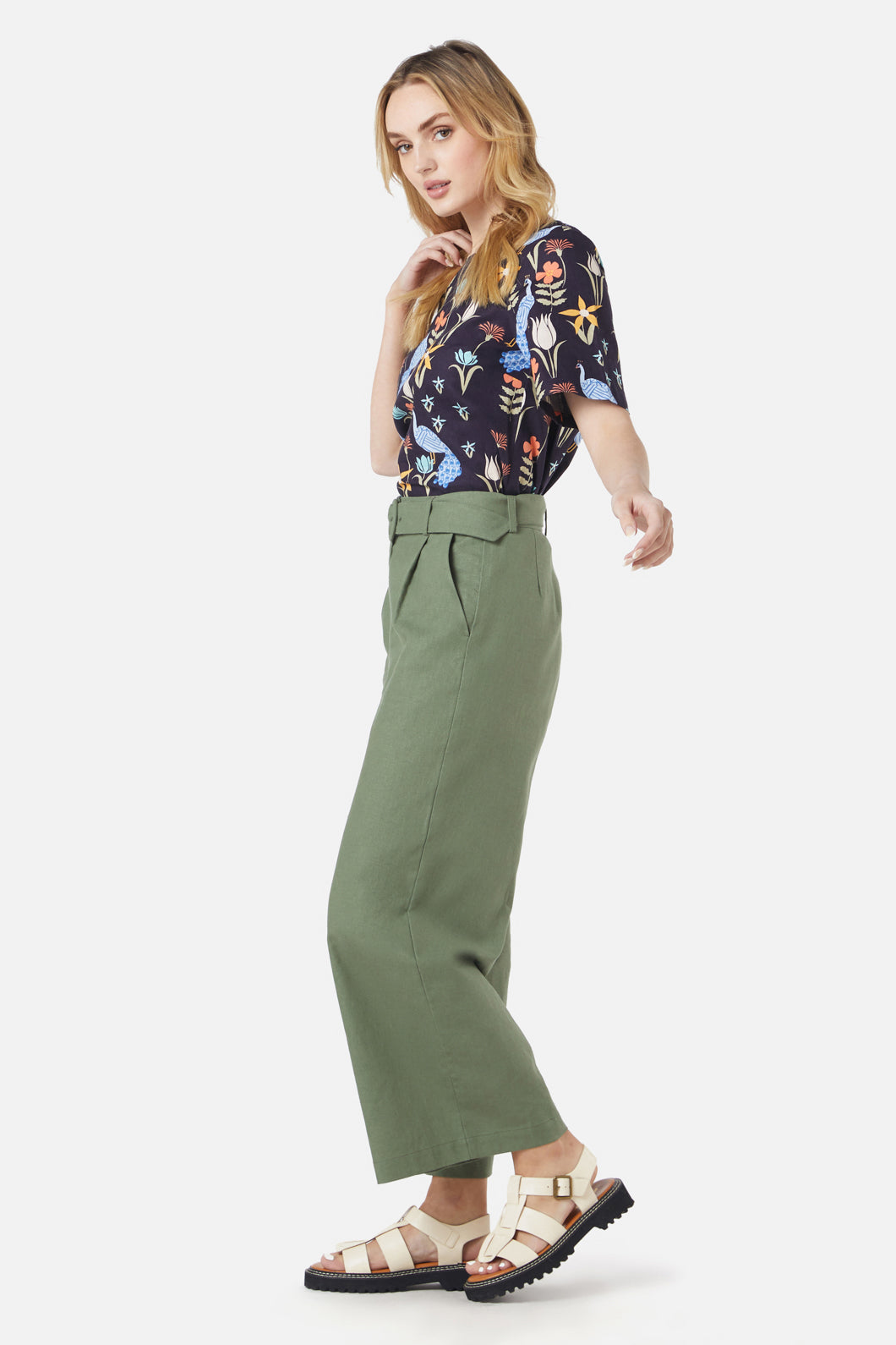 Princess Highway - Elke Pant - olive