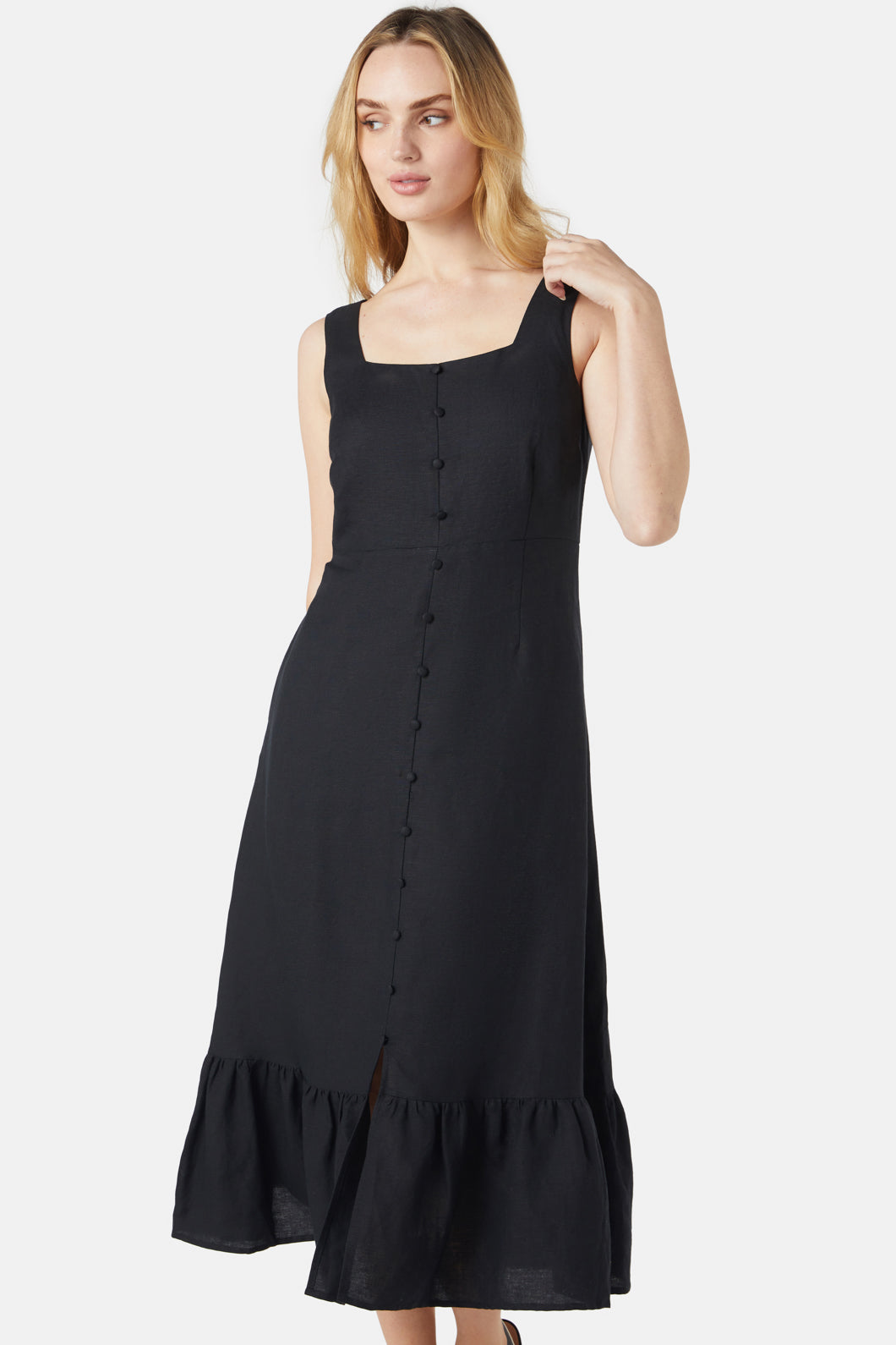 princess highway black dress Princess Highway Cordelia Velvet Dress Black sz8 NWT