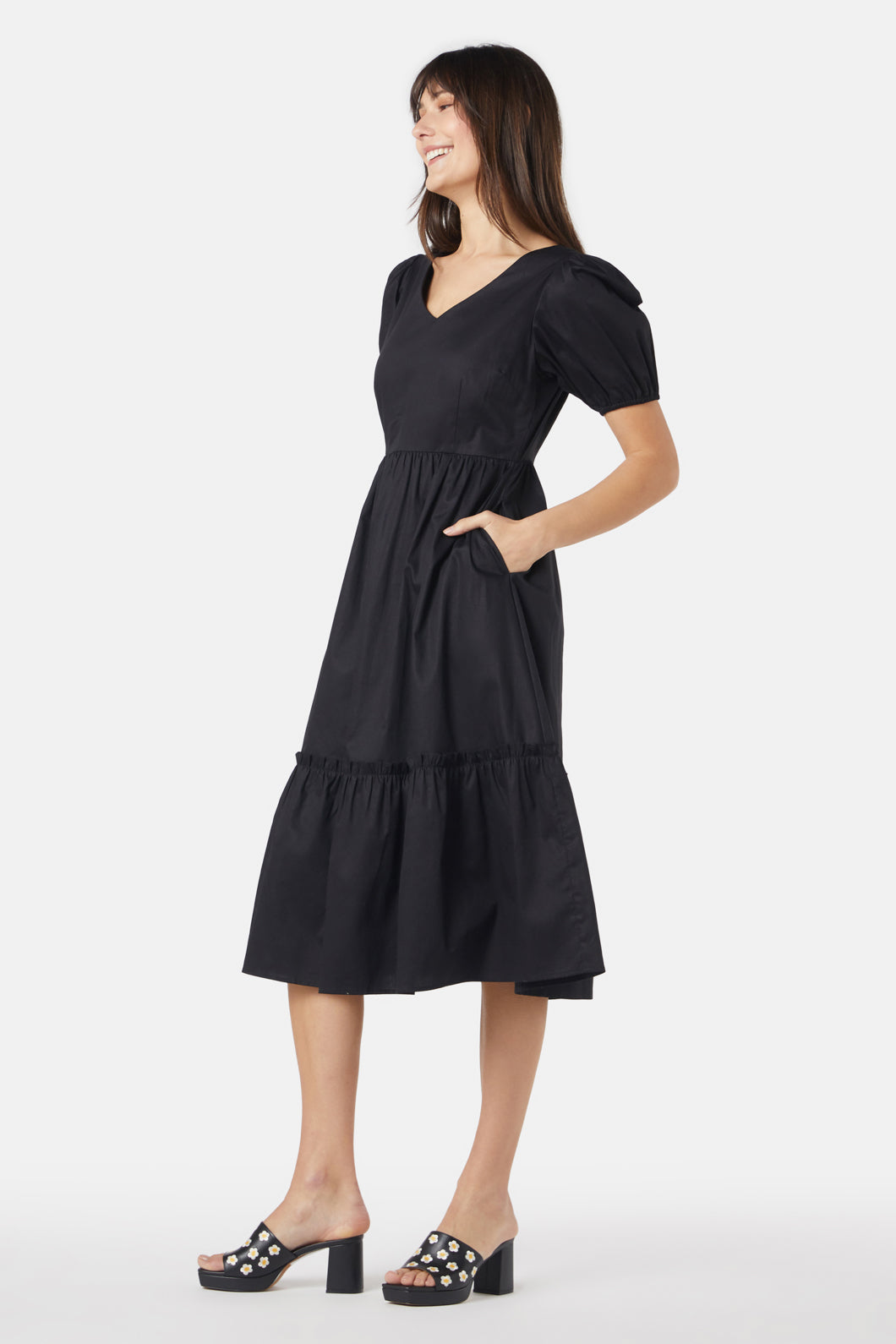 Princess Highway - Azula Midi Dress - black
