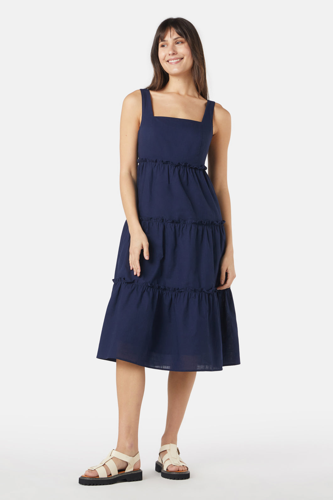 Princess Highway - Lexi Midi Dress - navy