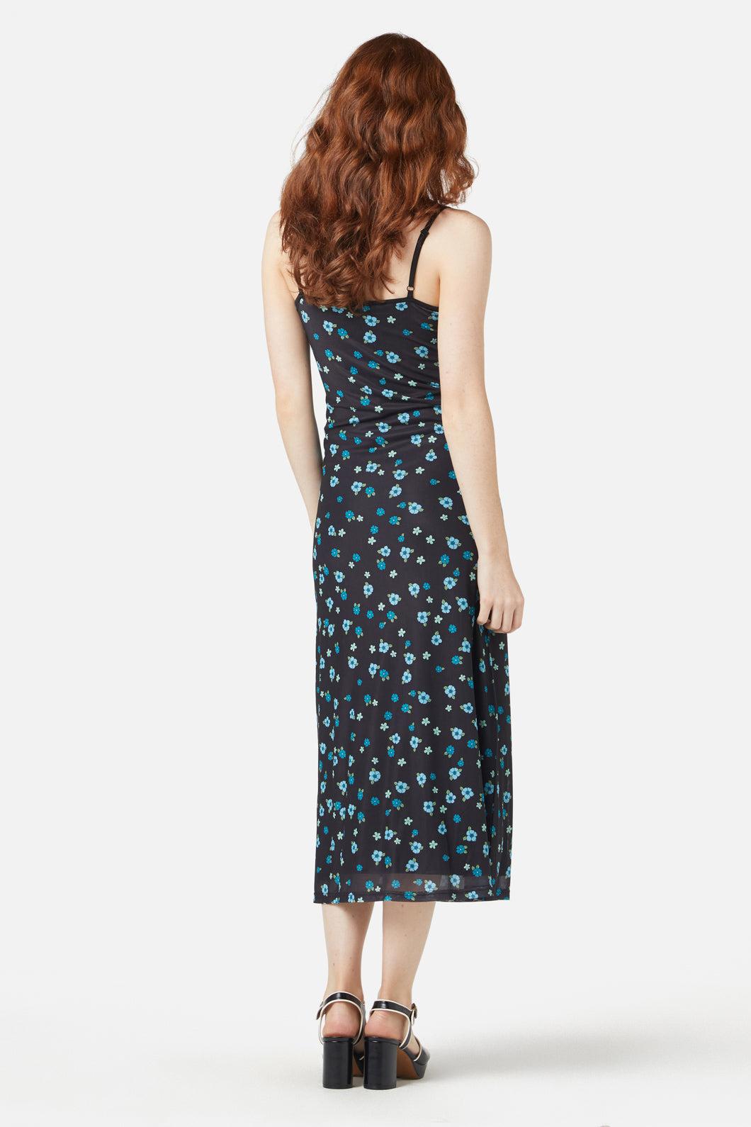Princess Highway - Petal Mesh Dress - black