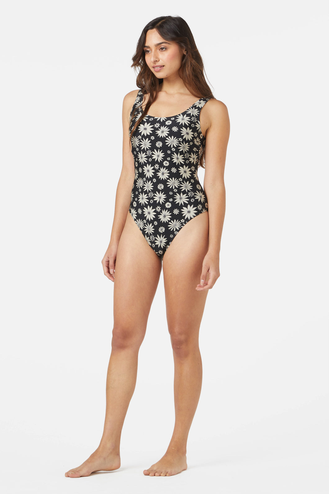 Princess Highway - Bree Ditsy One Piece - black
