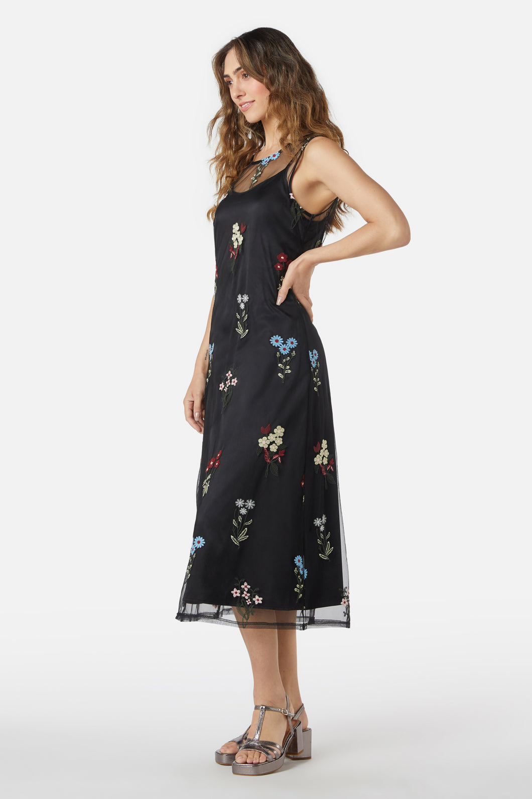 Princess Highway - Poppy Midi Dress - black