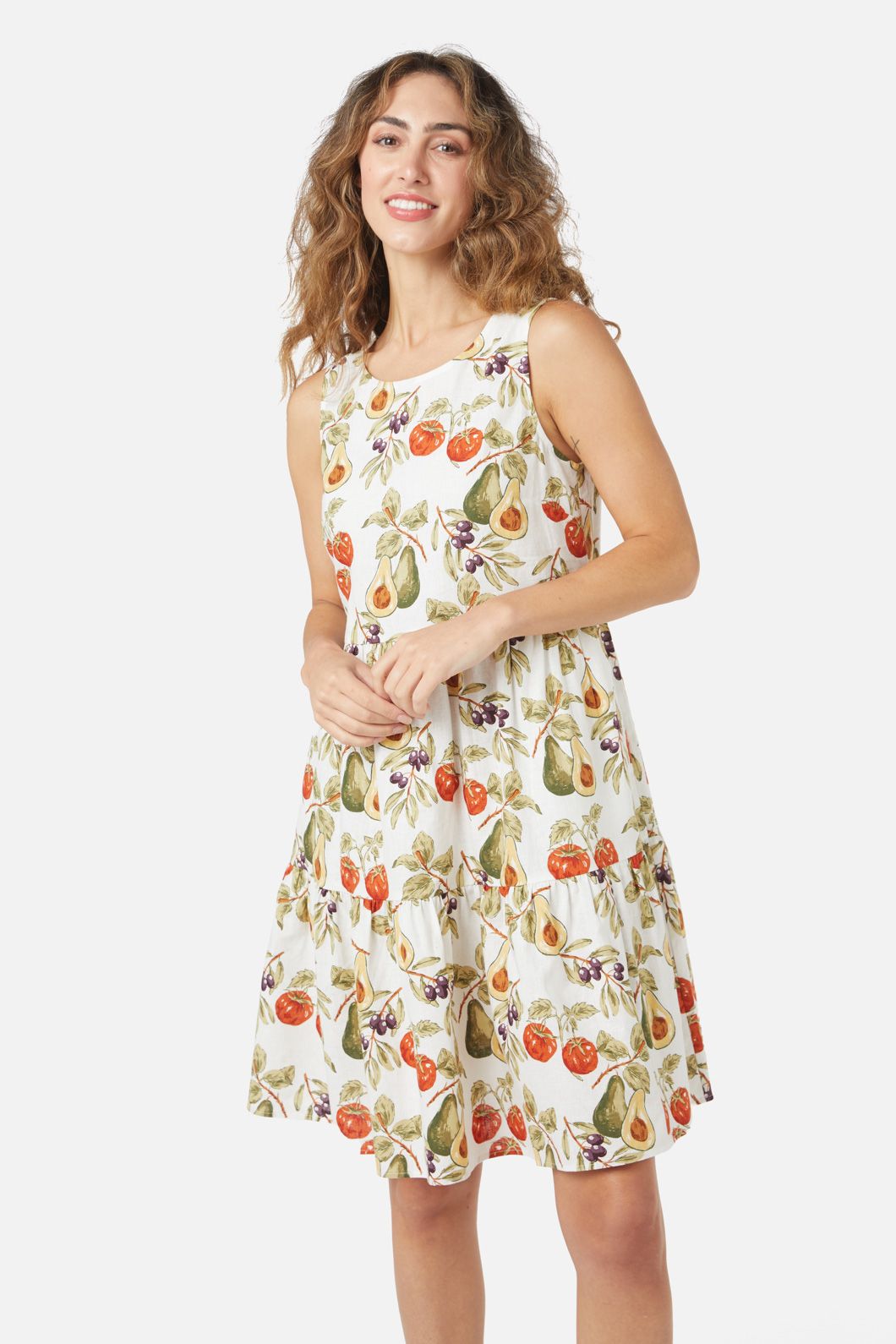 Princess Highway - Harvest Mini Dress - cream