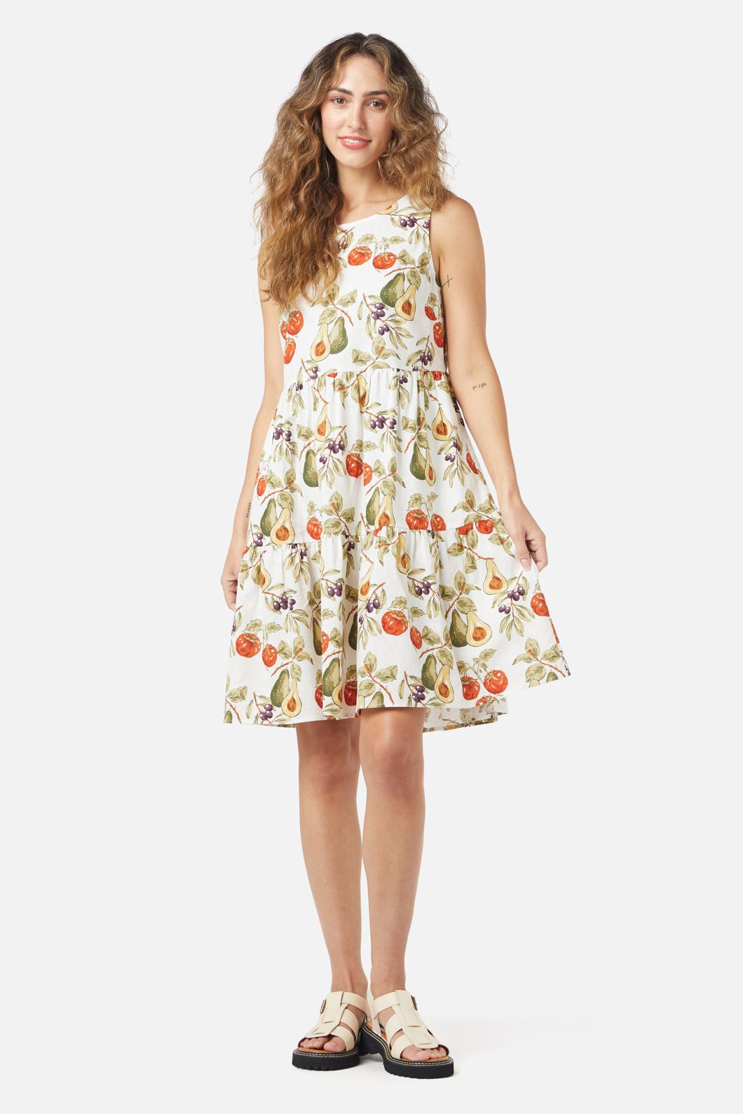 Princess Highway - Harvest Mini Dress - cream