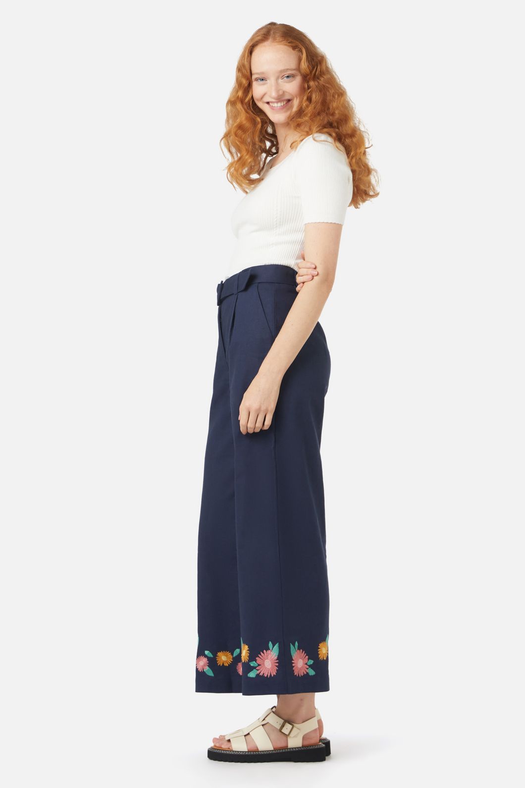 Princess Highway - Thea Emb Culotte - navy