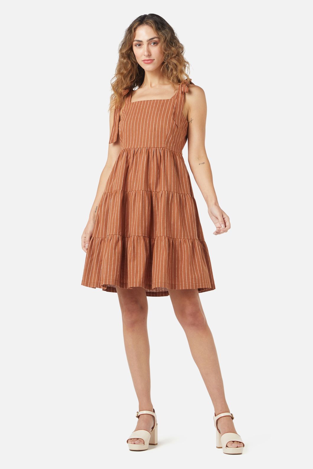 Princess Highway - Walter Stripe Dress - ginger