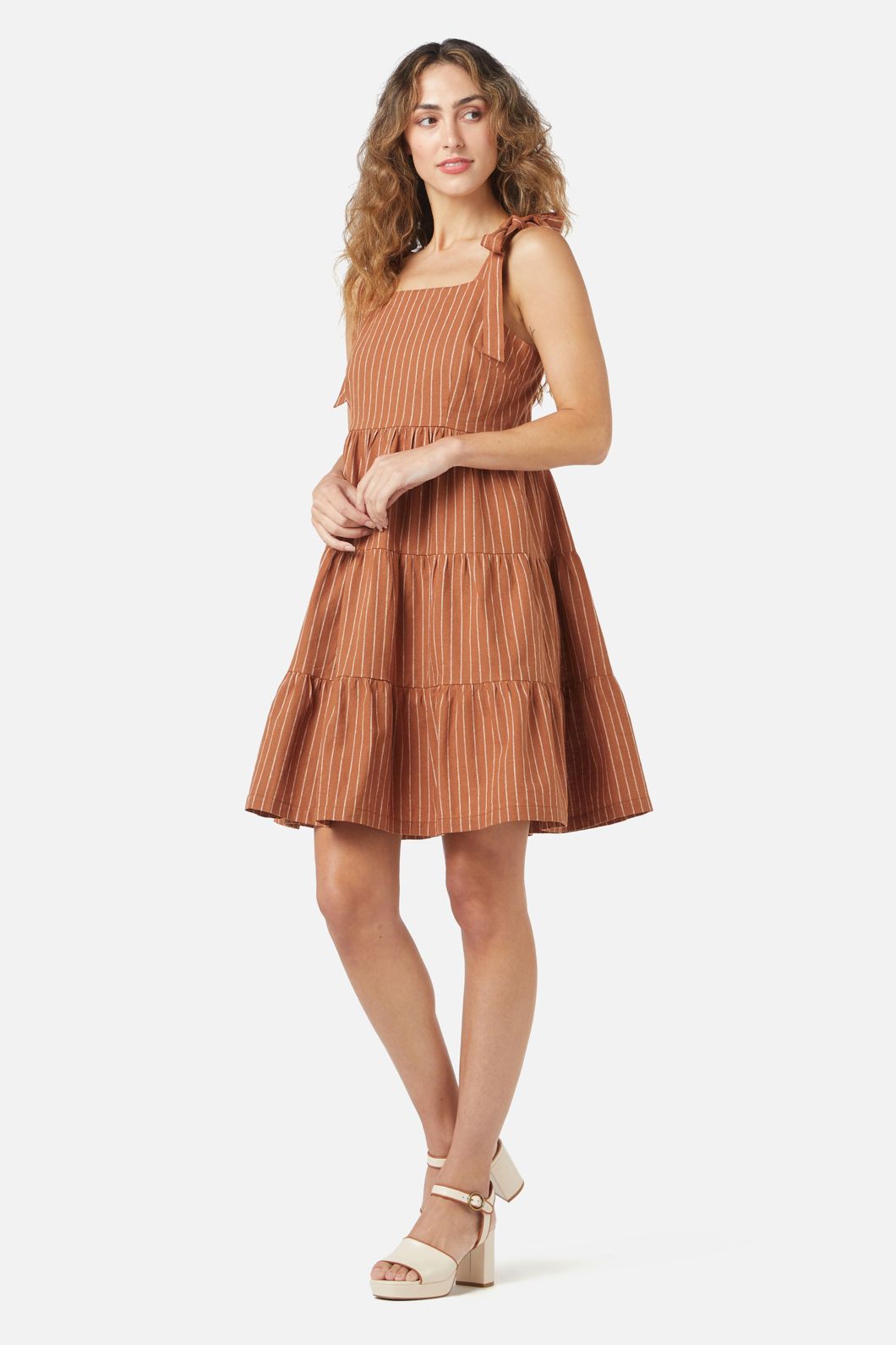 Princess Highway - Walter Stripe Dress - ginger