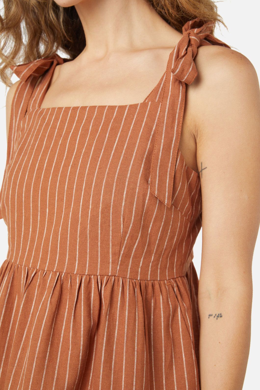 Princess Highway - Walter Stripe Dress - ginger