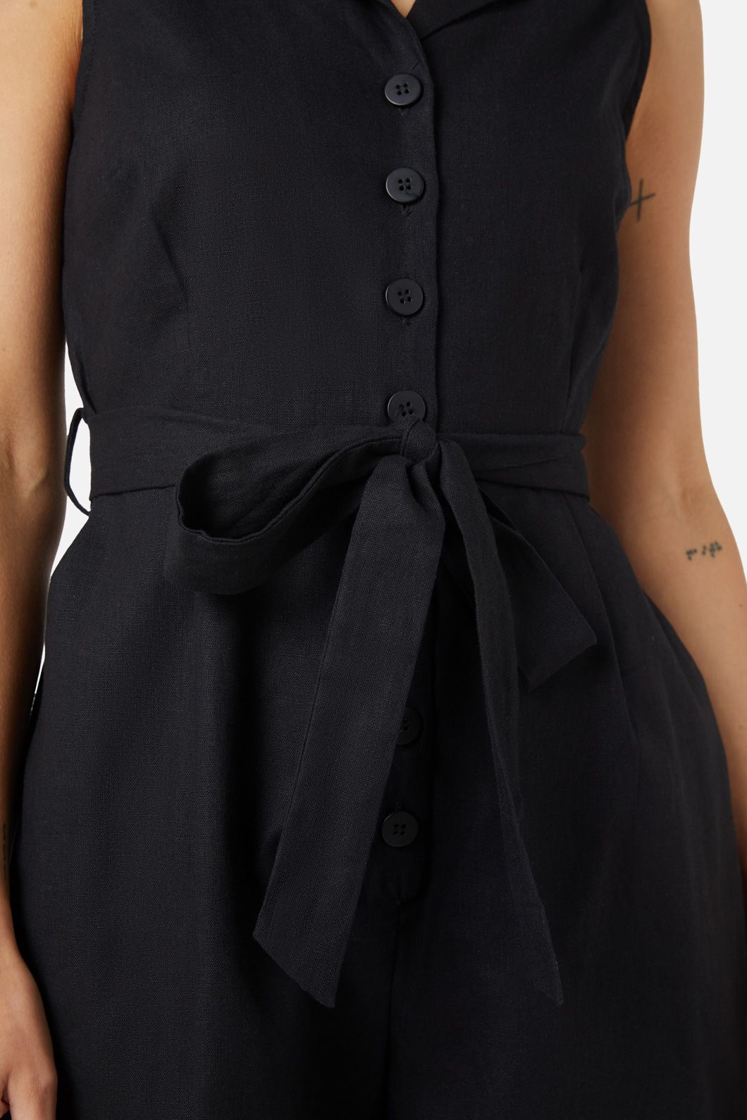 Princess Highway - Anthea Playsuit - black