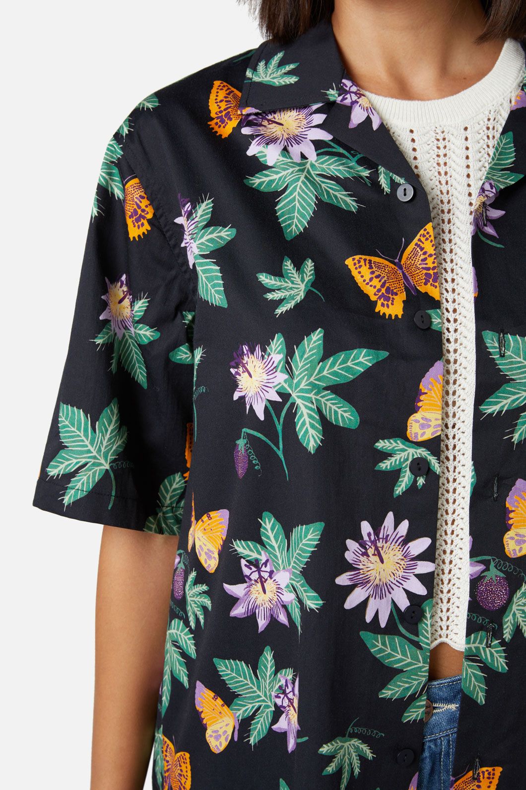 Princess Highway - Passionfruit Shirt - black